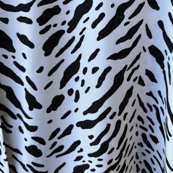 Liz Baker Vintage Zebra Jacket Size Large - Picture 4 of 5